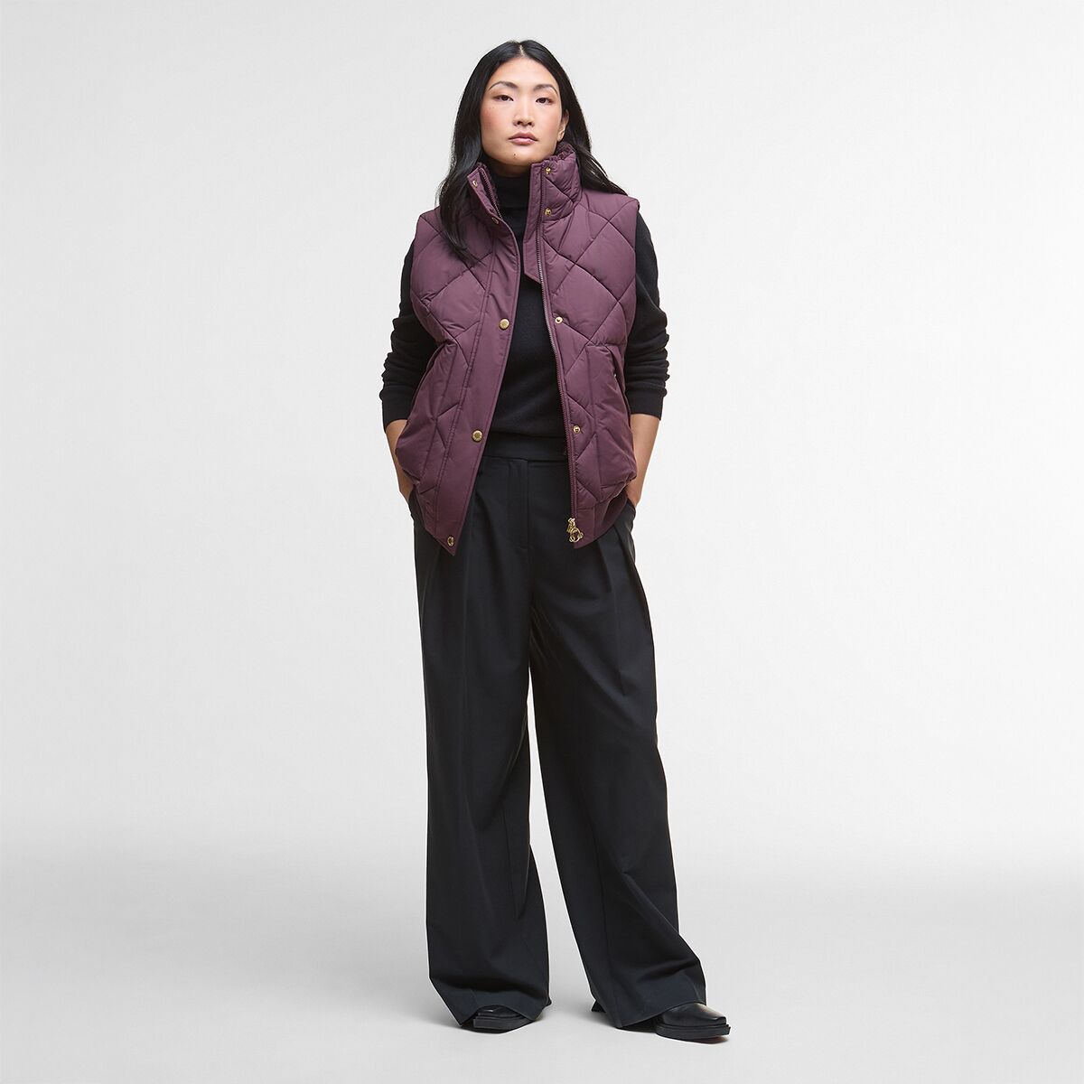 Barbour Becky Diamond Quilted Puffer Vest