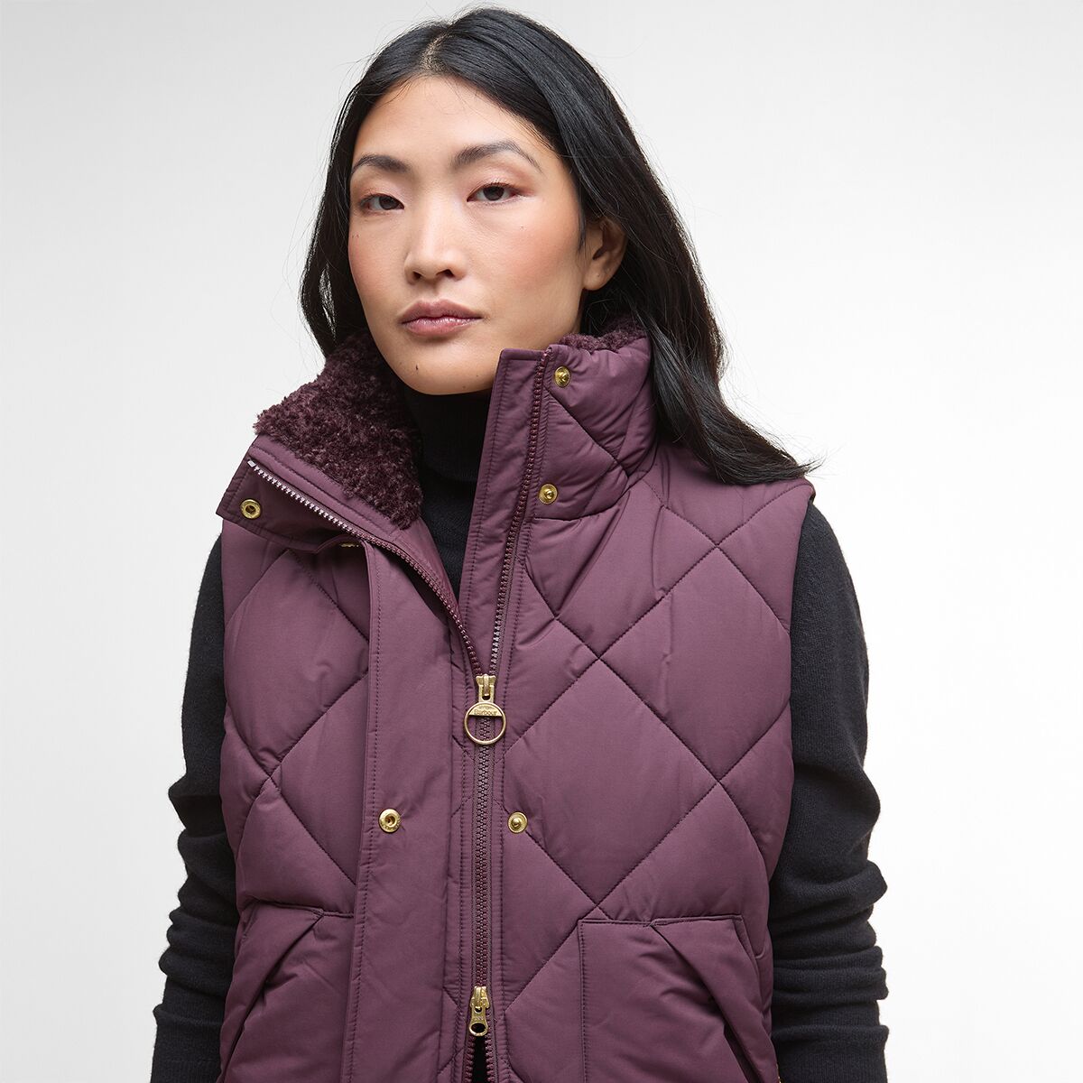 Barbour Becky Diamond Quilted Puffer Vest
