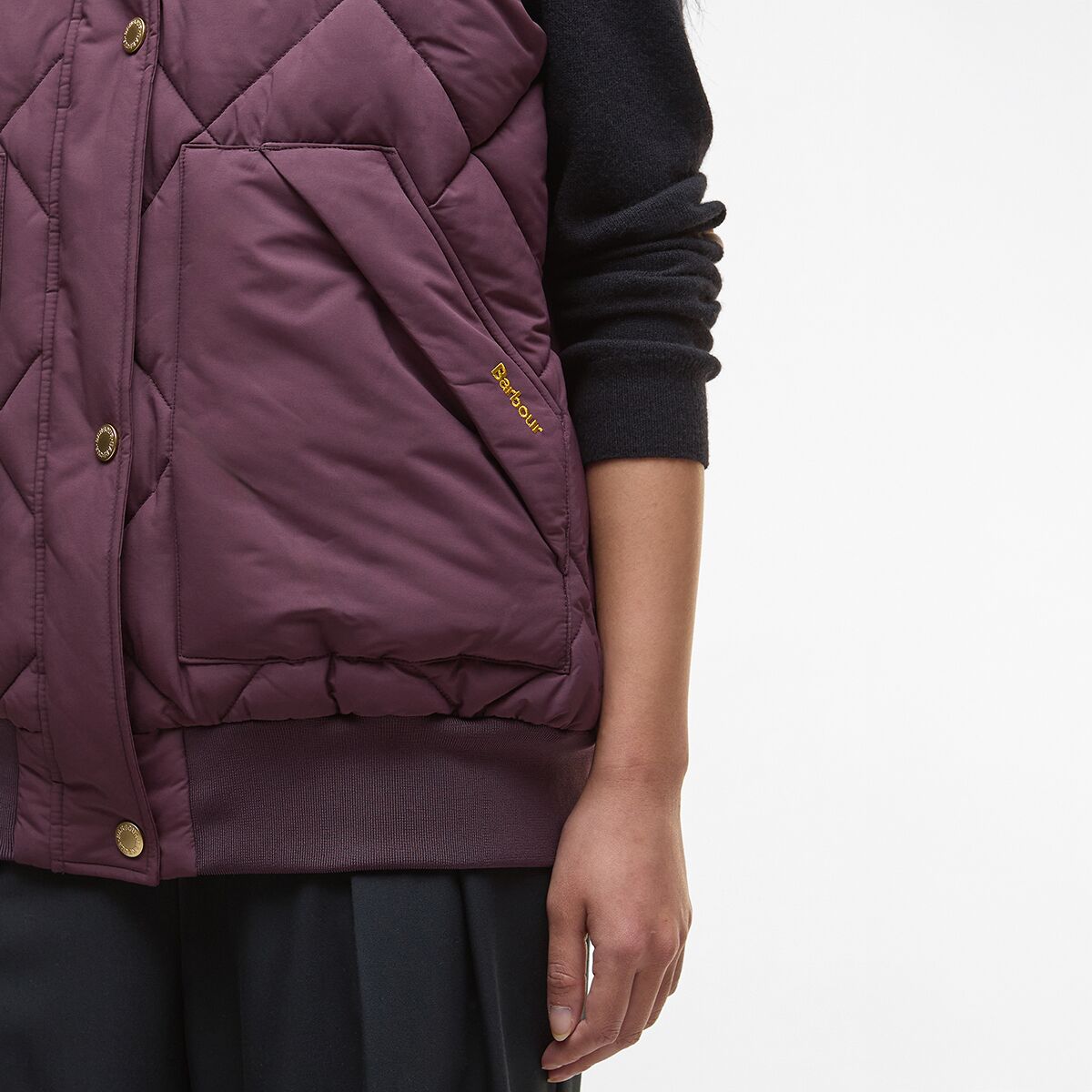 Barbour Becky Diamond Quilted Puffer Vest