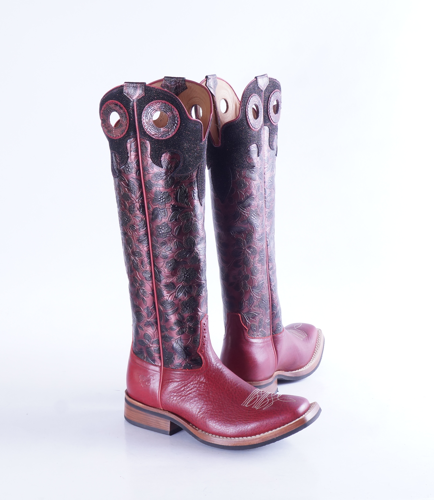 DeNiro Buckaroo Western boot customised