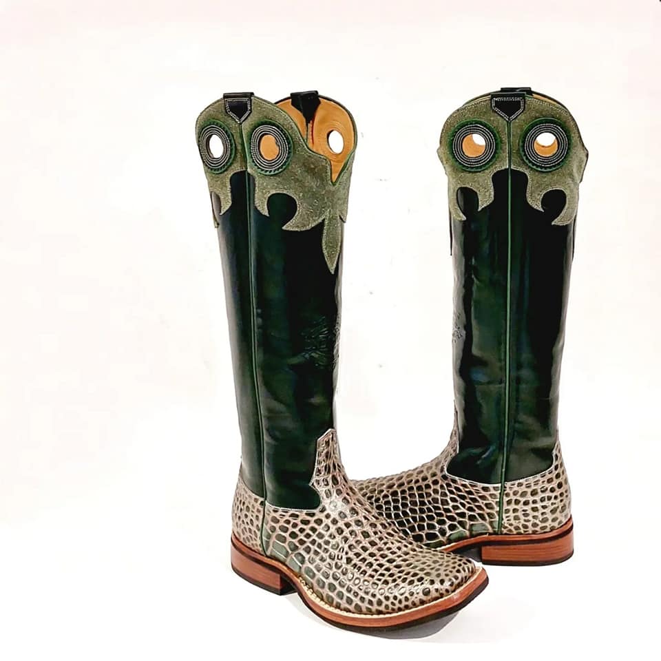DeNiro Buckaroo customised  western boot