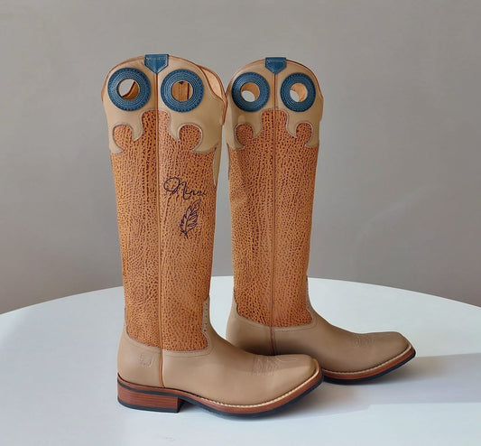 DeNiro western Buckaroo boot Fiama top design