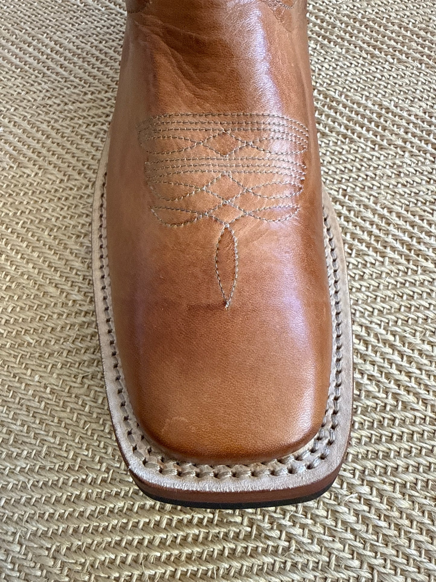 DeNiro Roper 750 vintage tan western boot
