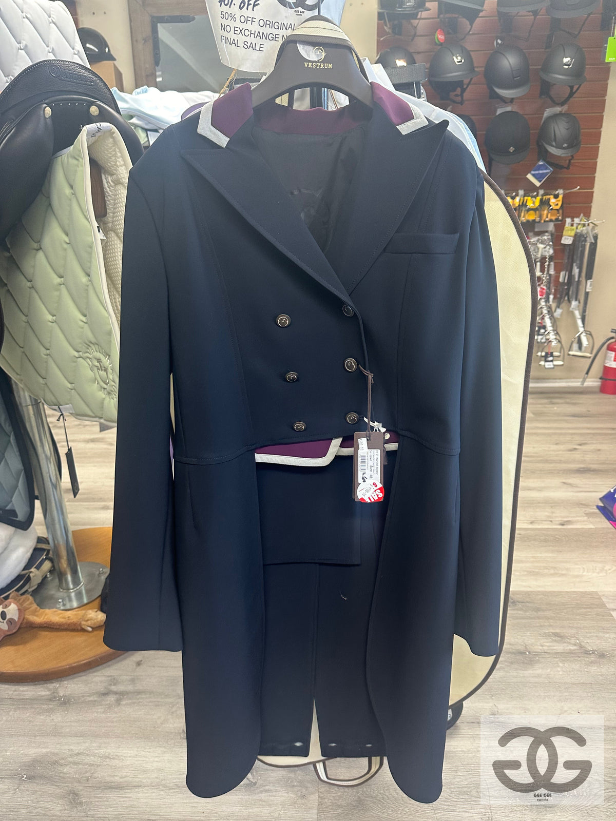 Vestrum Costanza Competition Frack Show Coat Shad Belly navy