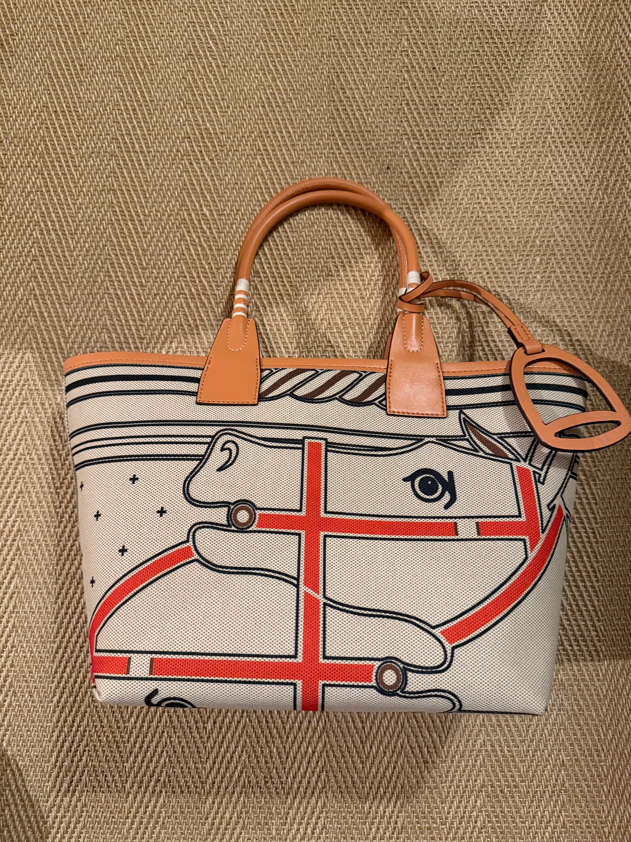 Gee Gee Tote bag with horse head – Gee Gee Equine