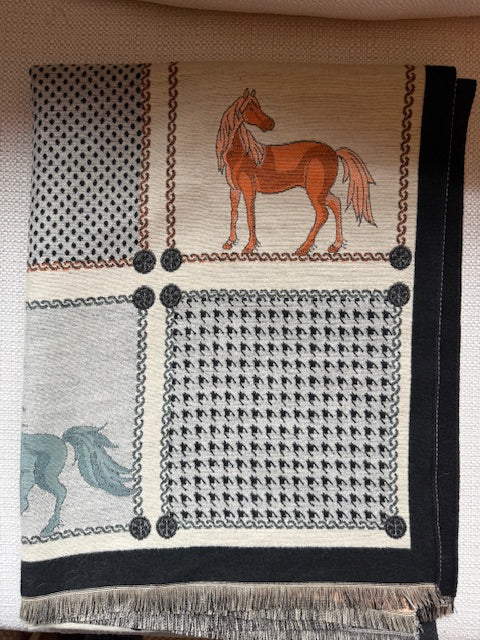 Gee Gee wrap or throw