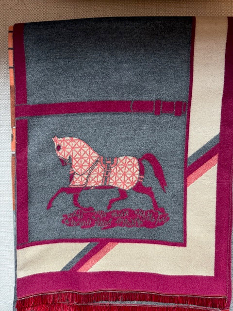 Gee Gee wrap or throw