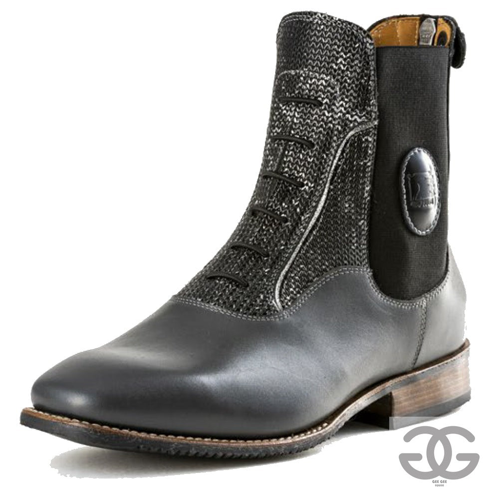 Deniro Intreccio Silver Paddock Boot