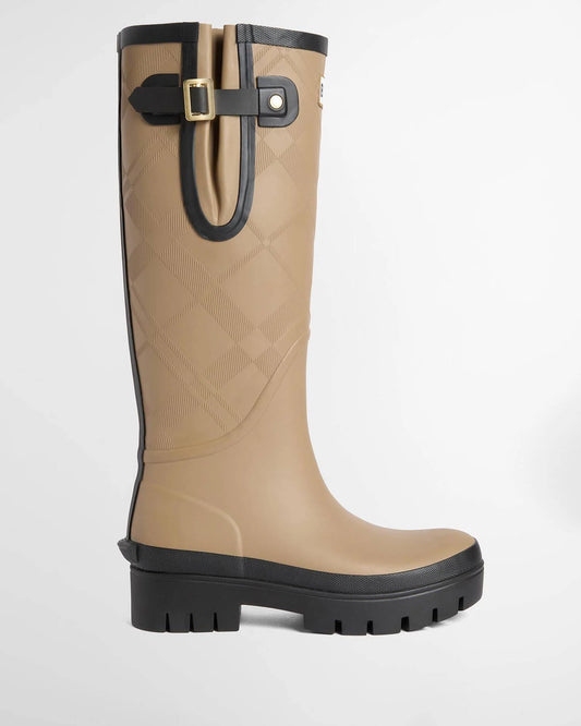 Barbour Leighton Tartan Wellington boot
