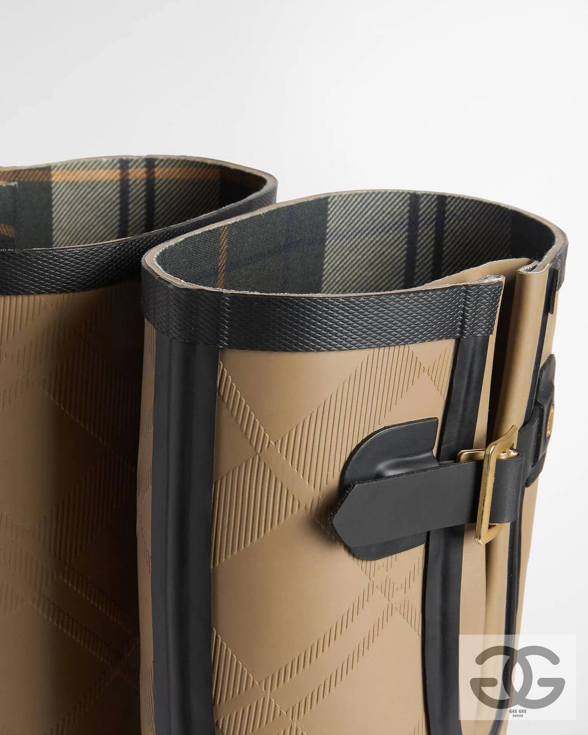 Barbour Leighton Tartan Wellington boot
