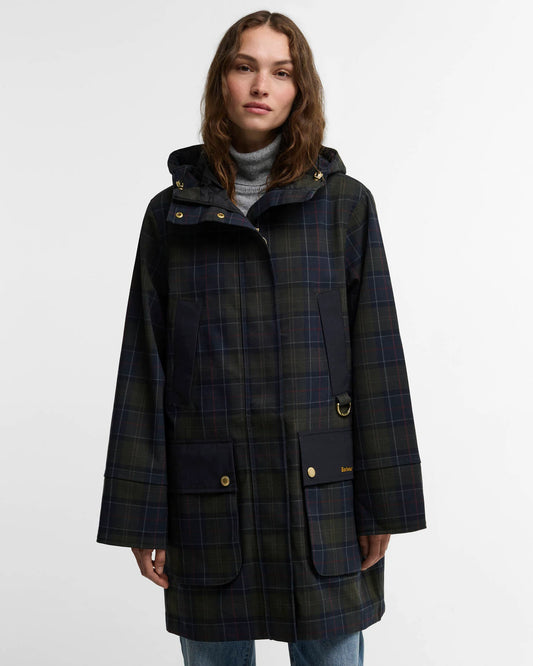 Barbour Rotsea Checked Waterproof Jacket