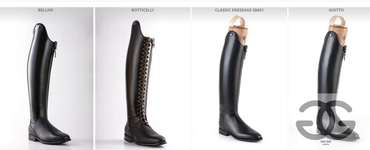 Deniro Dressage boot comparison
