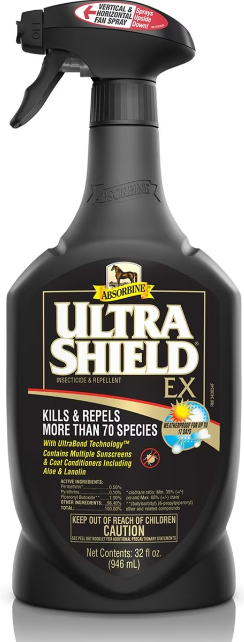 Absorbine Ultra Shield Fly Spray for Horse Protection by Gee Gee Equine 