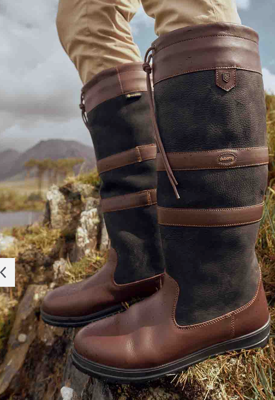 Dubarry Galway Country Boot - Black/Brown