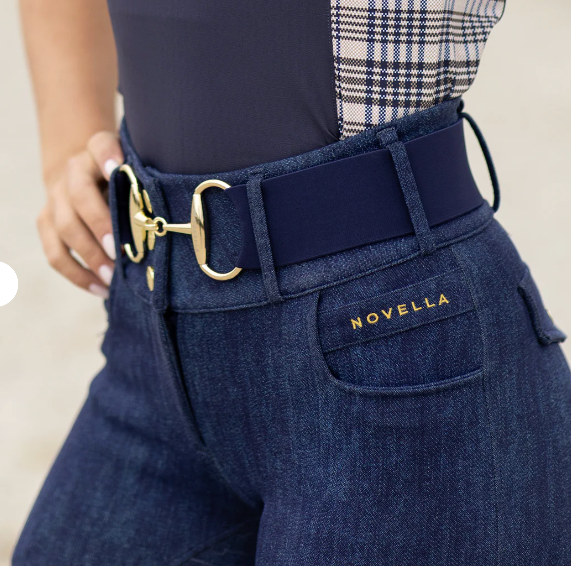 Novella Faux Jean full seat breech