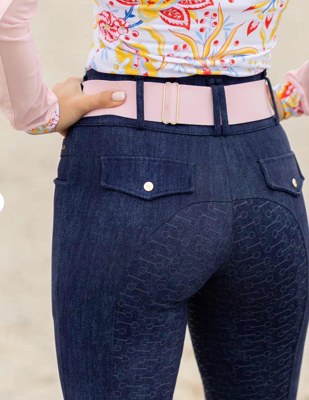 Novella Faux Jean full seat breech