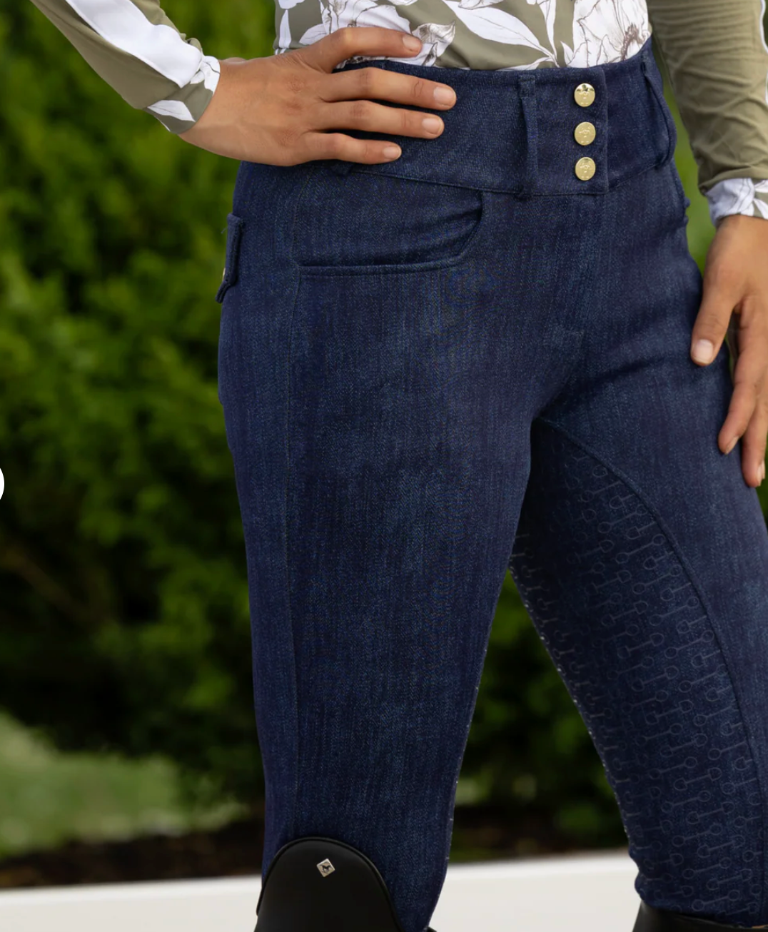 Novella Faux Jean full seat breech