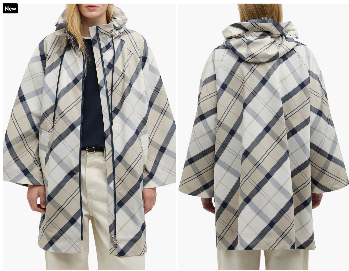 Barbour Kinsale Tartan Waterproof Raincoat