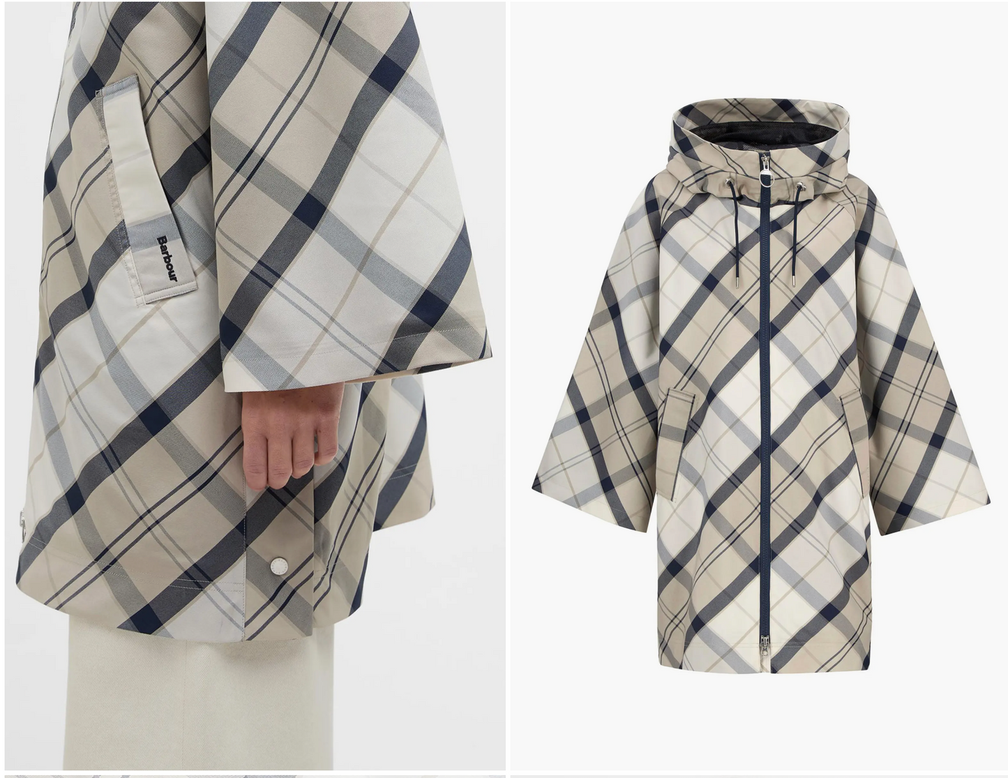 Barbour Kinsale Tartan Waterproof Raincoat