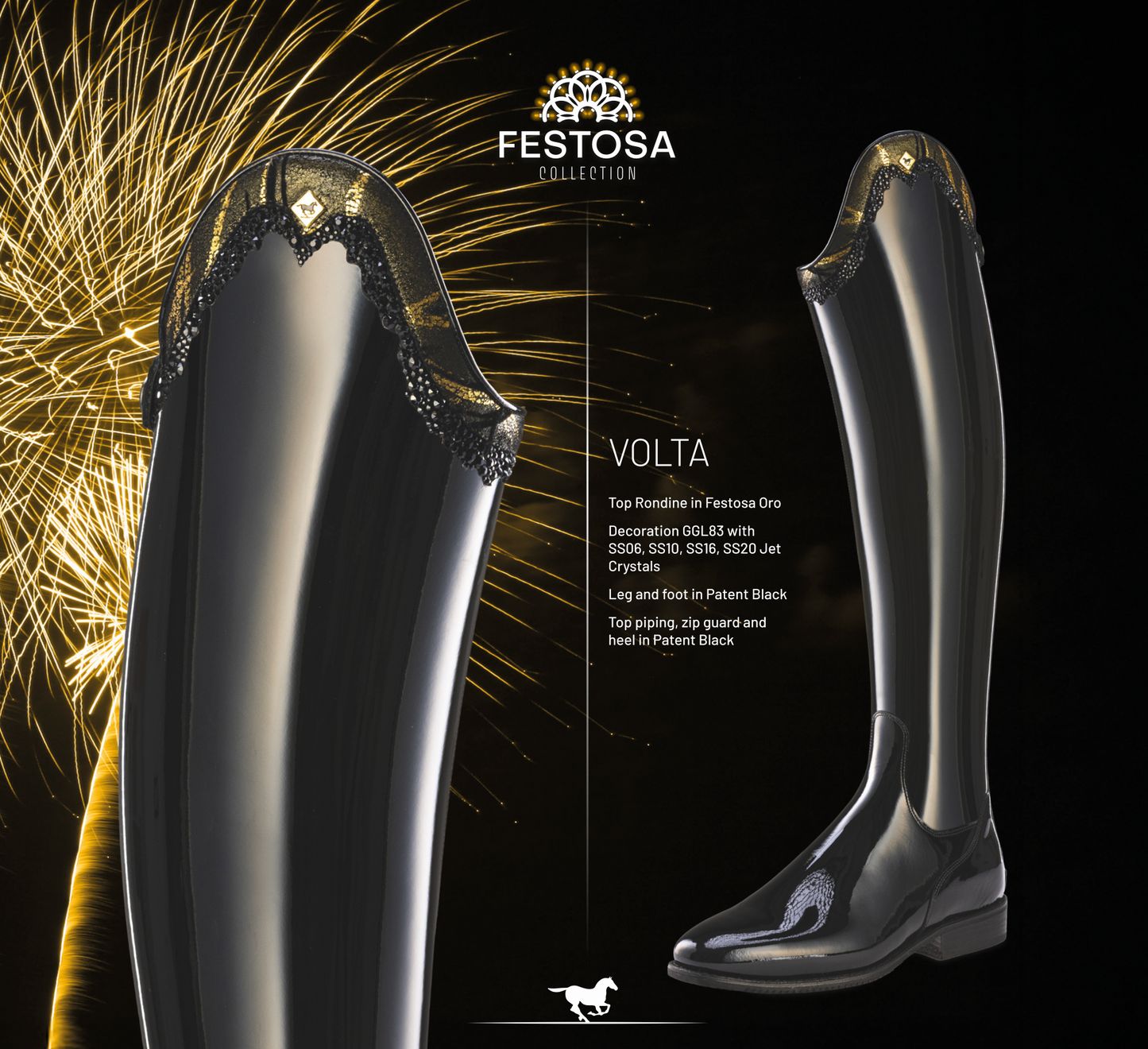 DeNiro Volta Festosa Dressage boot