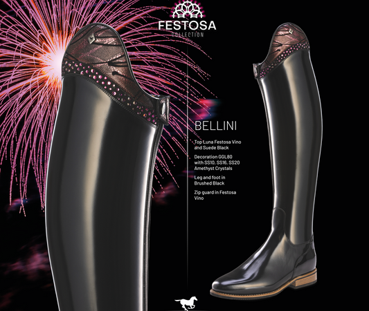 DeNiro Dressage Bellini Tall boot Festosa collection