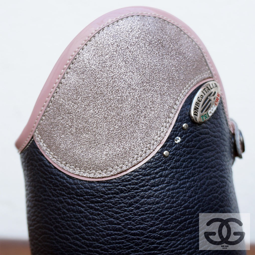 Deniro Salentino pebble leather Tall Boot