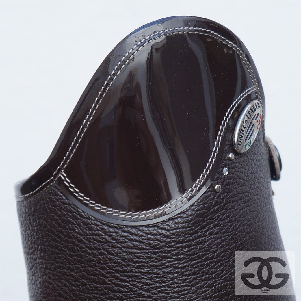 Deniro Salentino pebble leather Tall Boot