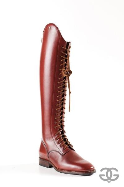 Deniro Dressage brown laced boots