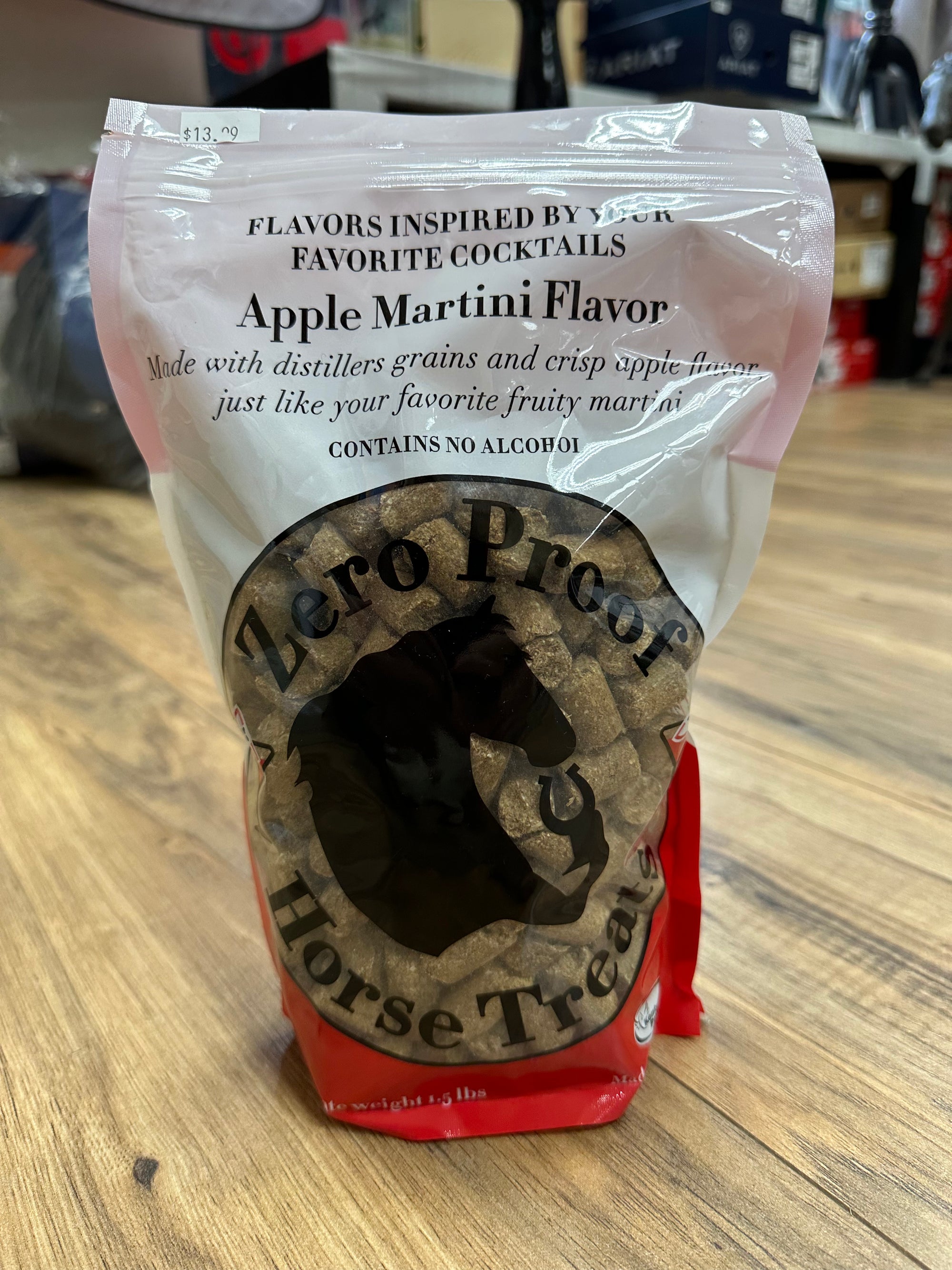 Zero Proof Horse Treats Apple Martini