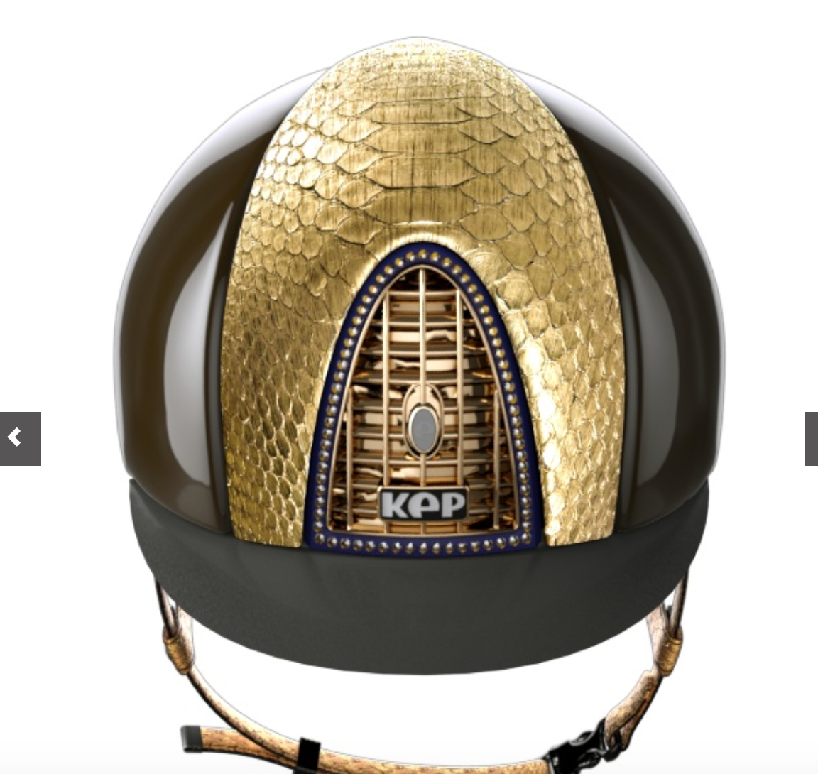 Kep Custom Gold Helmet