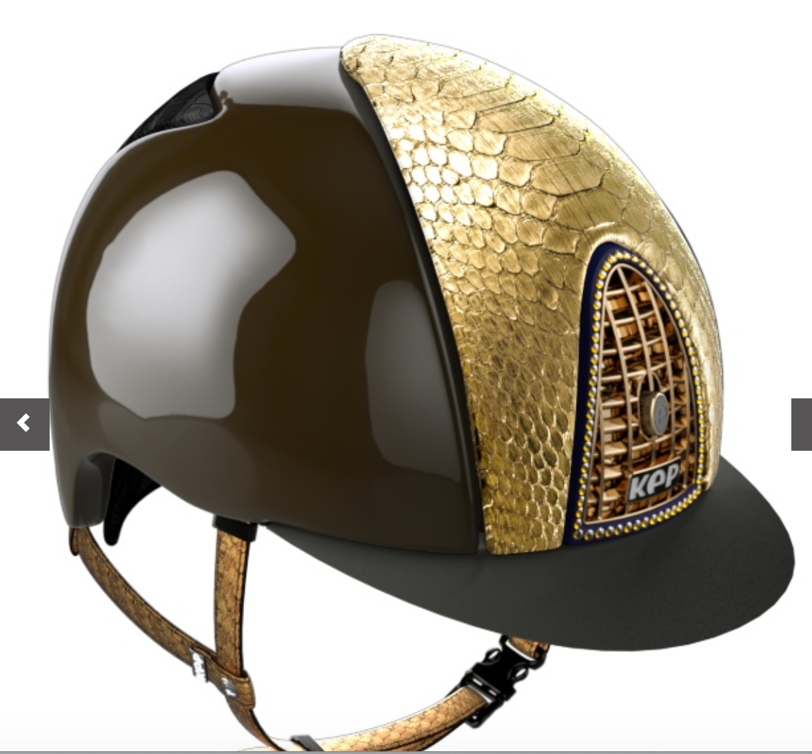 Kep Custom Gold Helmet